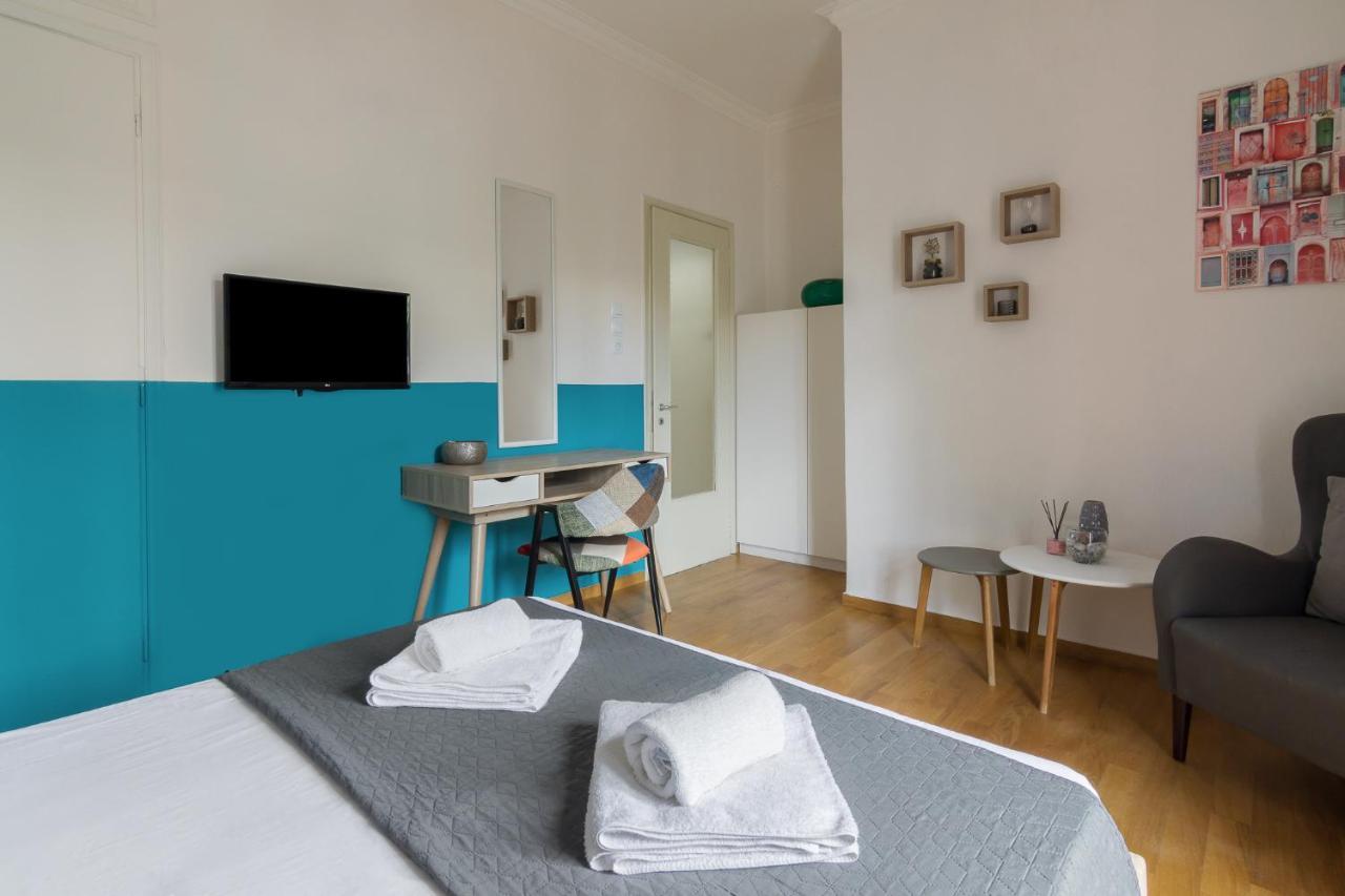 Spacious Apartment For Two People Atény Exteriér fotografie