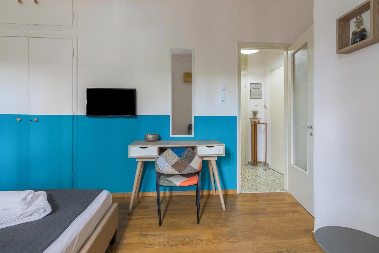 Spacious Apartment For Two People Atény Exteriér fotografie