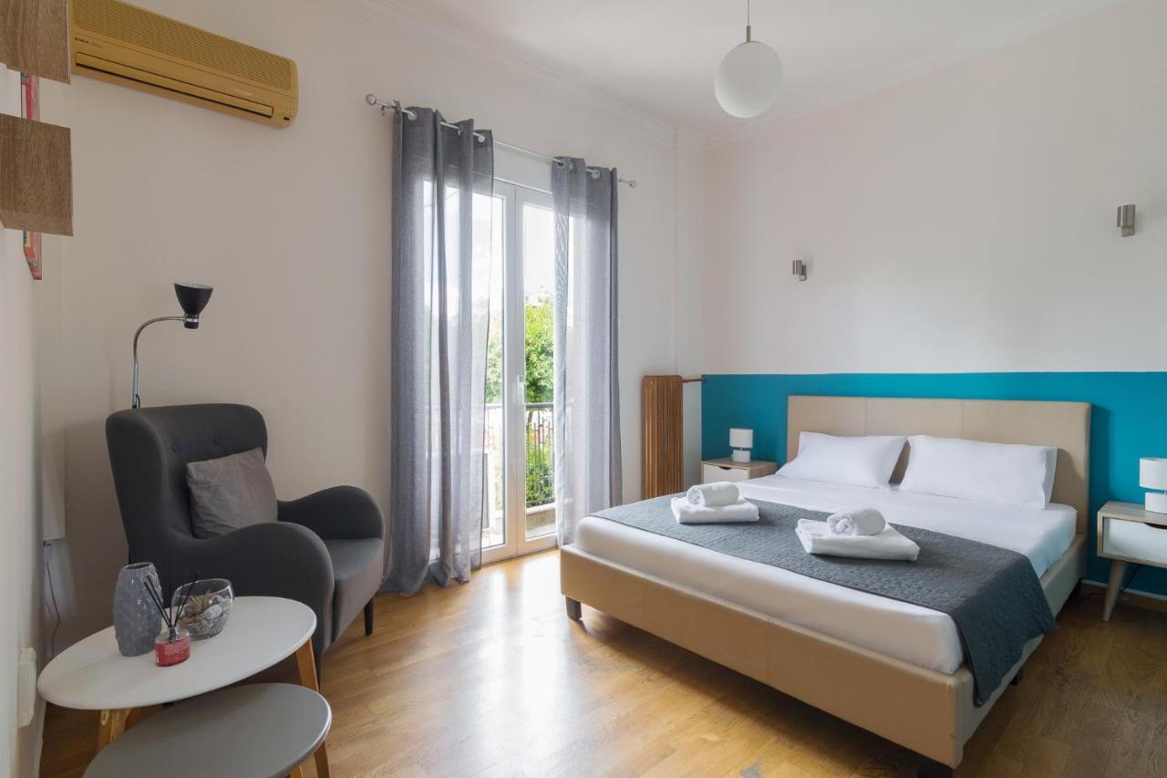Spacious Apartment For Two People Atény Exteriér fotografie