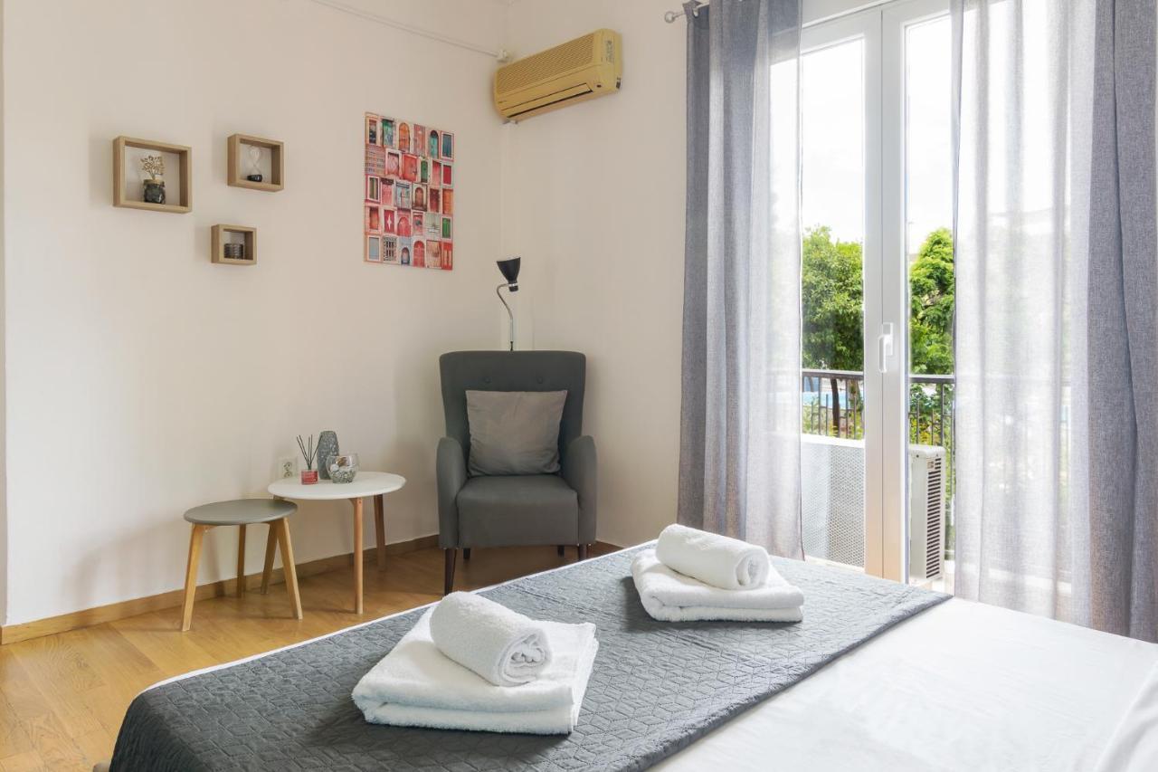 Spacious Apartment For Two People Atény Exteriér fotografie